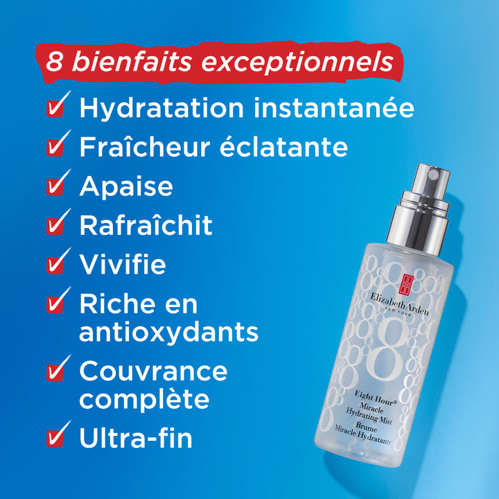 Duo Eight Hour® Brume Miracle Hydratante et Huile Miracle Universelle (Valeur 64€)