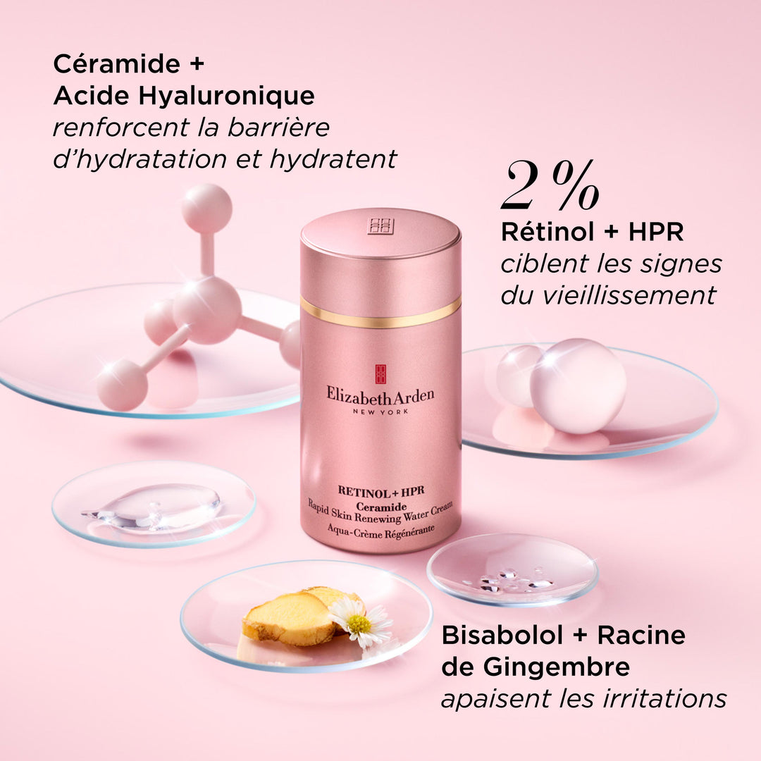 Duo RETINOL + HPR Ceramide 60 Capsules et Aqua-Crème Régénérante (Valeur 189€)