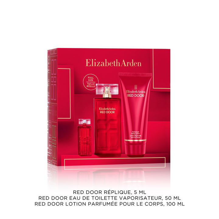 Red Door Coffret Trio Eau de Toilette 50 ml et Miniature