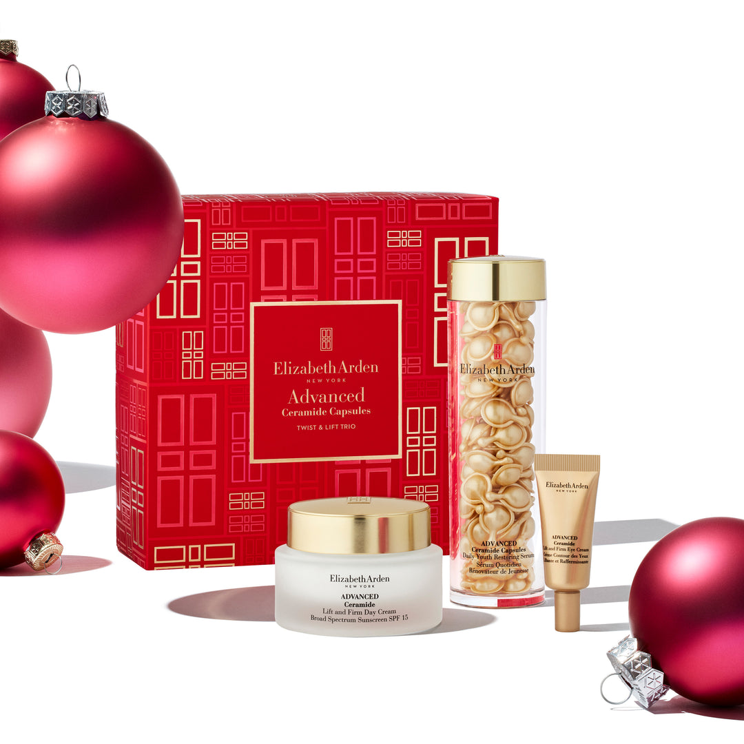 Coffret Advanced Ceramide Capsules Sérum Quotidien Rénovateur De Jeunesse, 3 pièces