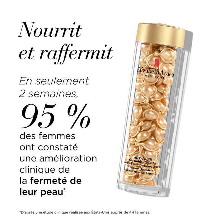 Coffret Advanced Ceramide Capsules Sérum Quotidien Rénovateur De Jeunesse, 3 pièces