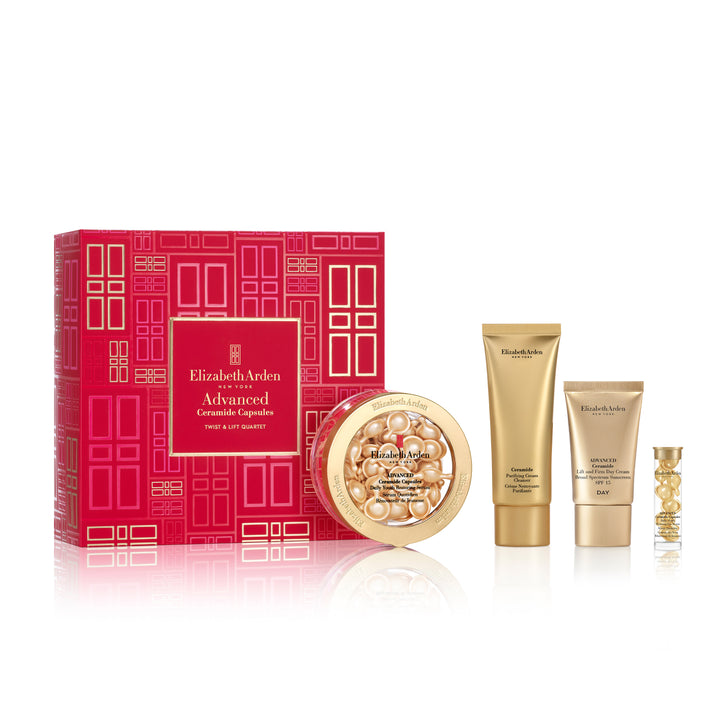 Advanced Ceramide Capsules, Coffret Solutions Rénovatrices de Jeunesse Liftantes & Raffermissantes, 4 Pièces