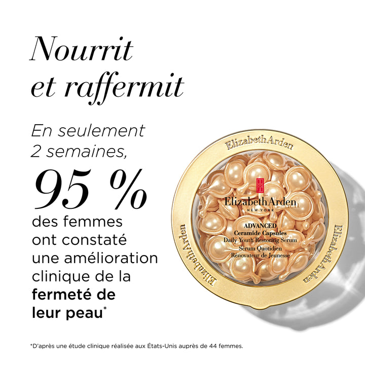 Coffret Soin Advanced Ceramide 60 Capsules Sérum Quotidien Rénovateur De Jeunesse, Crème Liftante SPF 15, Crème yeux