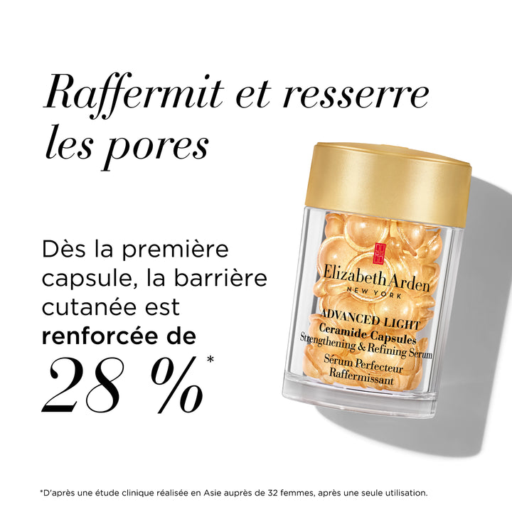 Advanced Light Ceramide Capsules Sérum Perfecteur Raffermissant, Coffret Trio Or Efficace