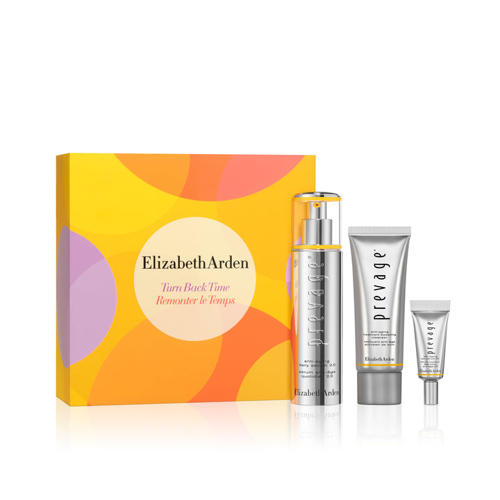 Coffret Prevage® Remonter Le Temps, Nettoyant 50ml, Sérum 2.0 30ml, Sérum Contour des Yeux