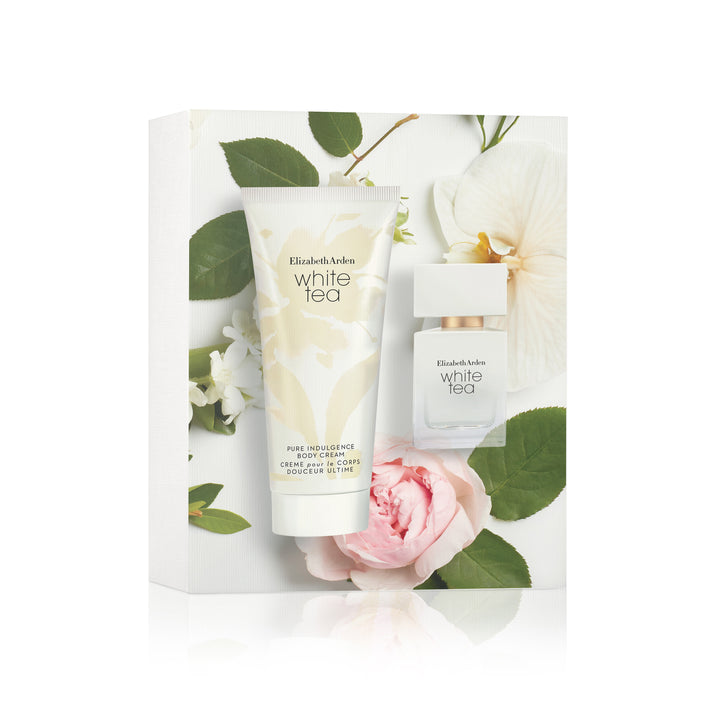 Coffret Eau de Toilette White Tea Vaporisateur 30ml, Crème Corps 100ml